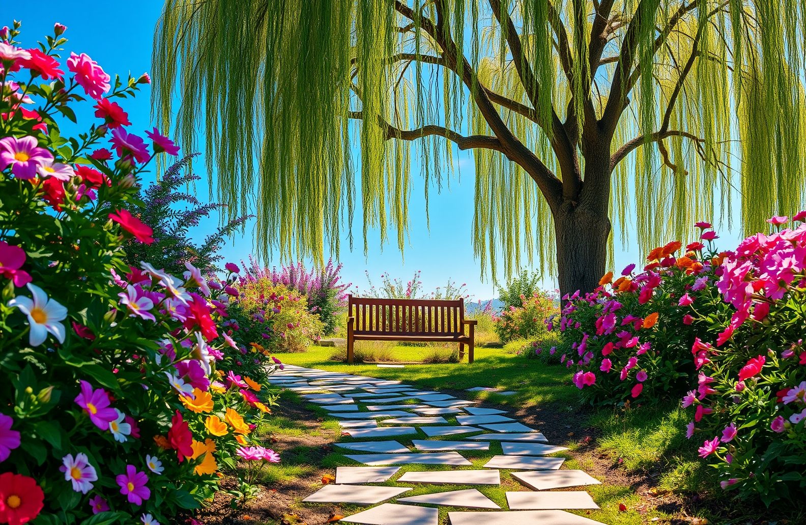 HD Garden Wallpaper