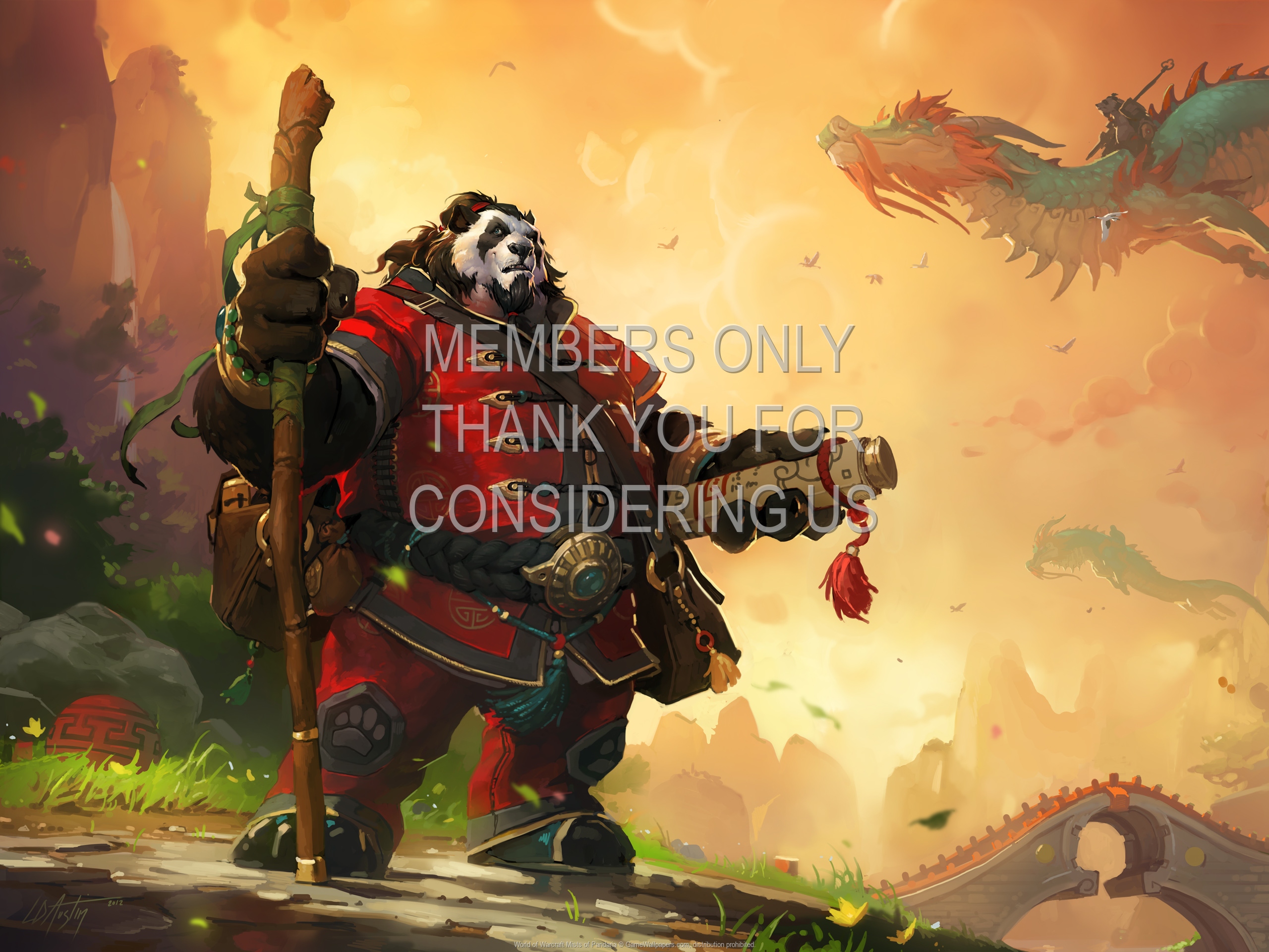 World Of Warcraft Mists Pandaria Wallpaper 1080p Horizontal
