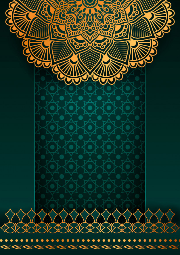 Premium Vector Flower Luxury Mandala Background Arabesque Style