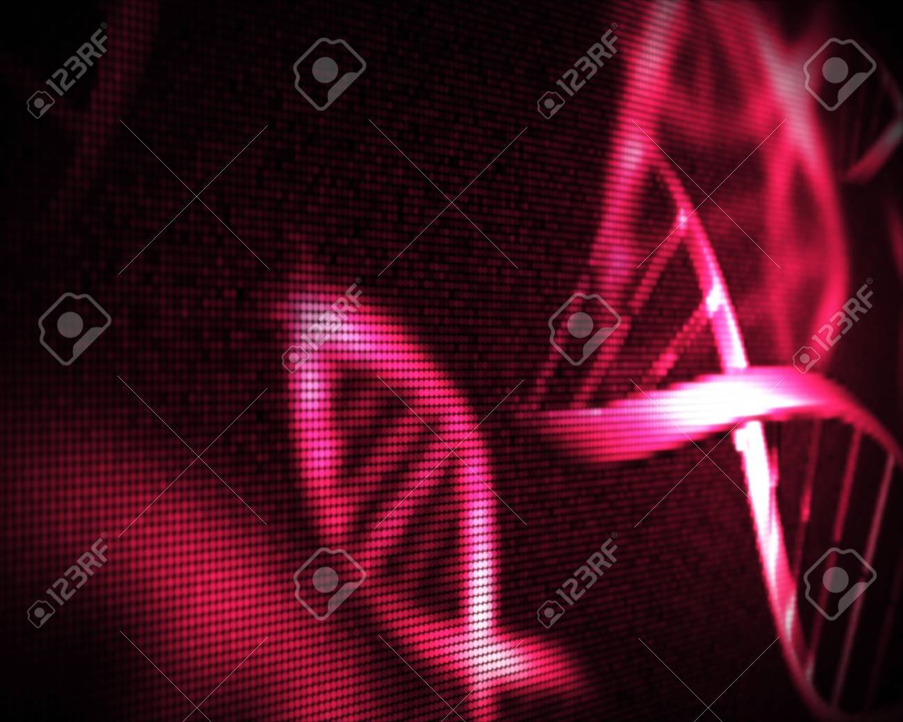 Pink DNA Helix Background Stock Photo Picture And Royalty Free