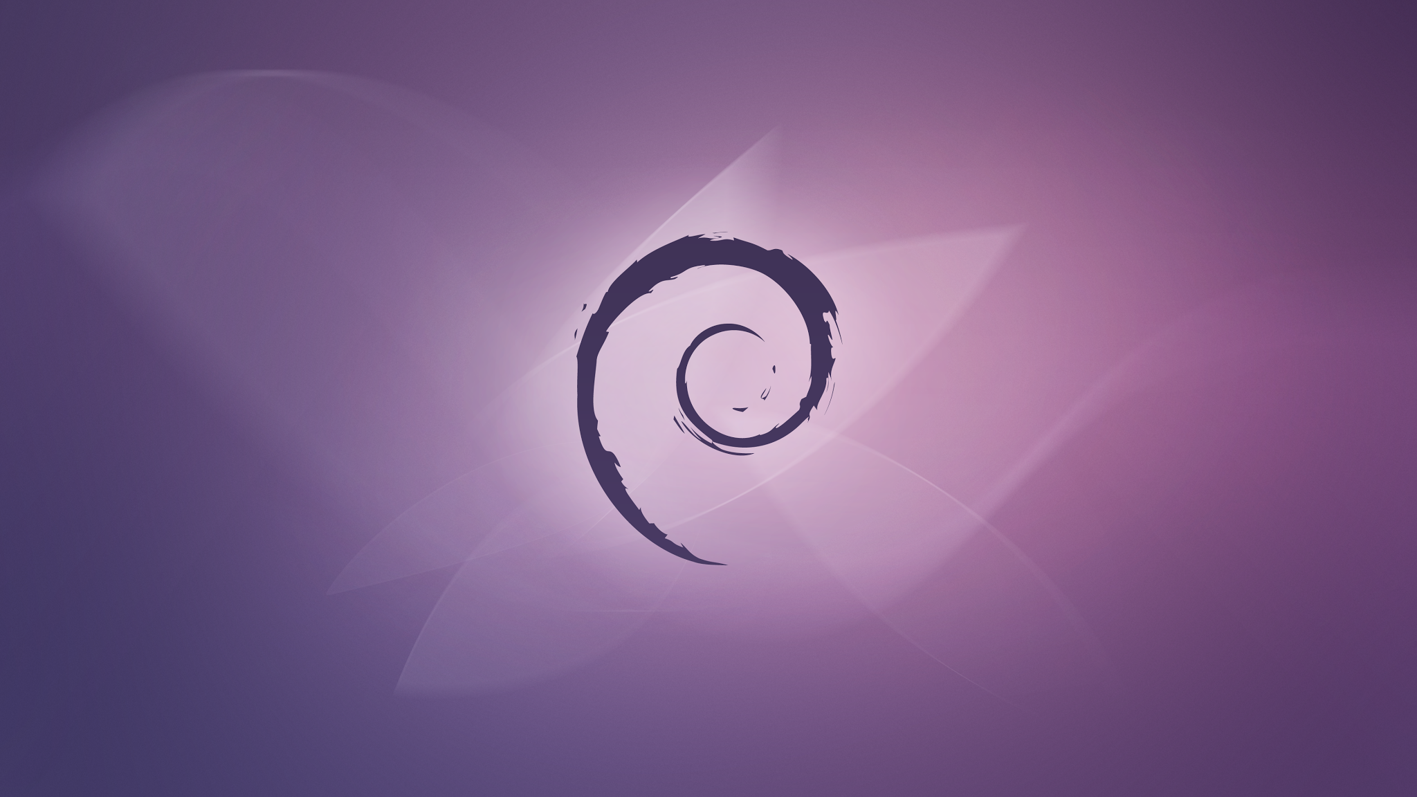 It Now Hope You Like I Call Debian Violet Fluid With Logo