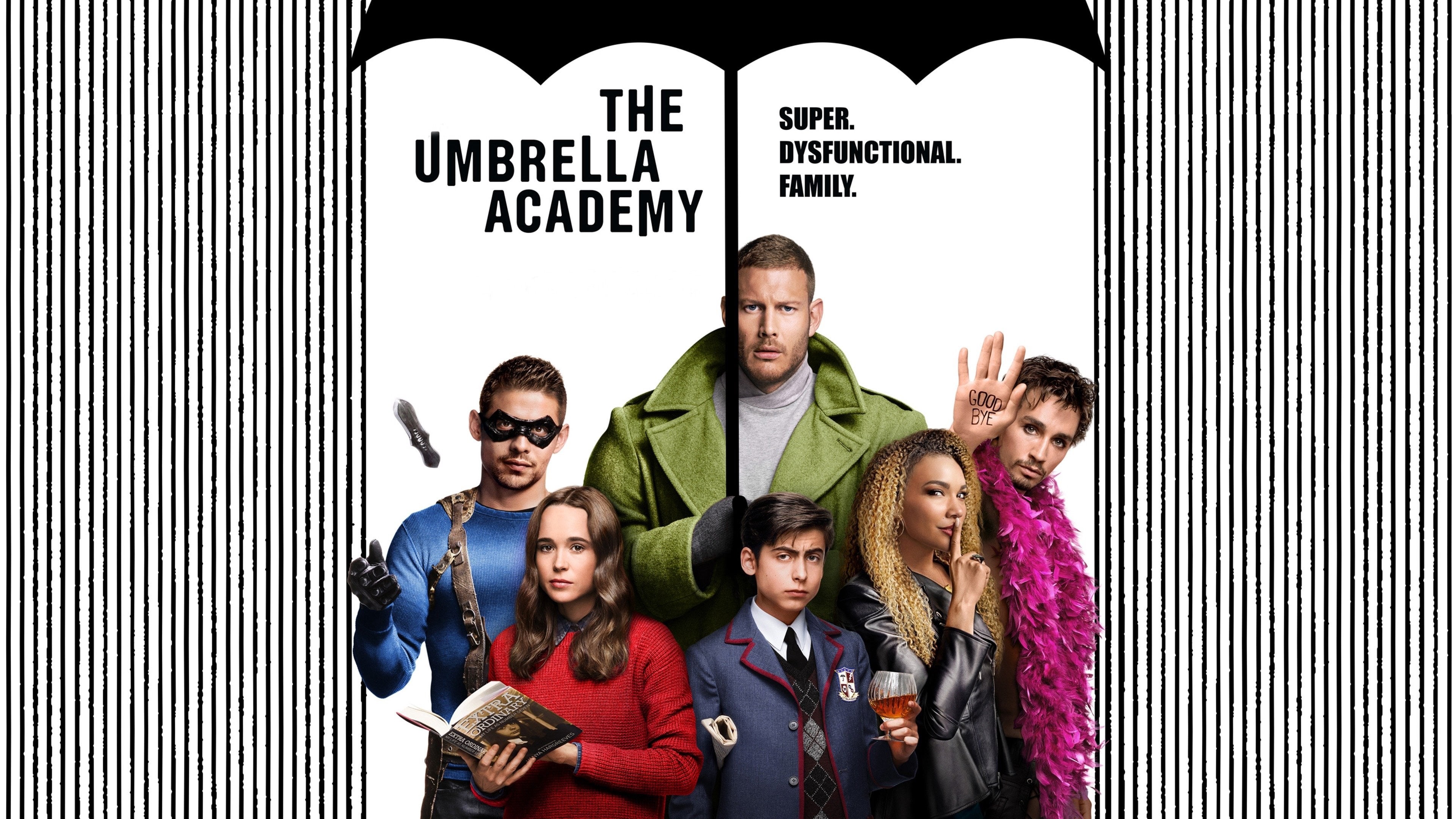 Wallpaper 4k The Umbrella Academy Season