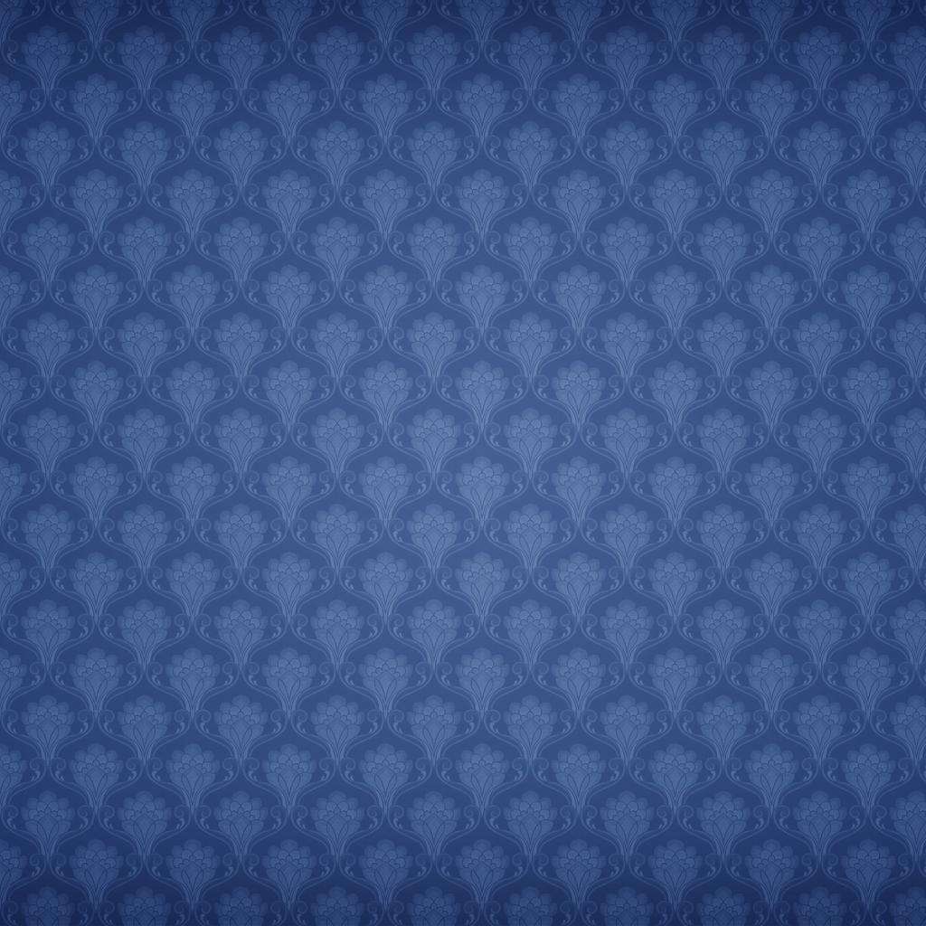 Lovely Pattern Background For Tablets Blue Floral Tablet