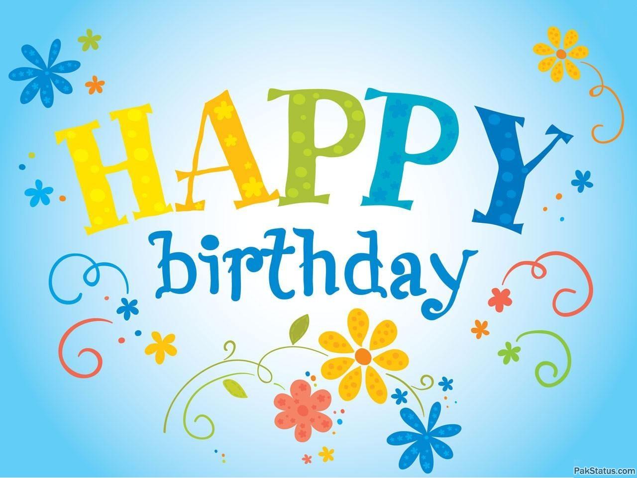 Happy Birthday Wishes Wallpaper Pak Status