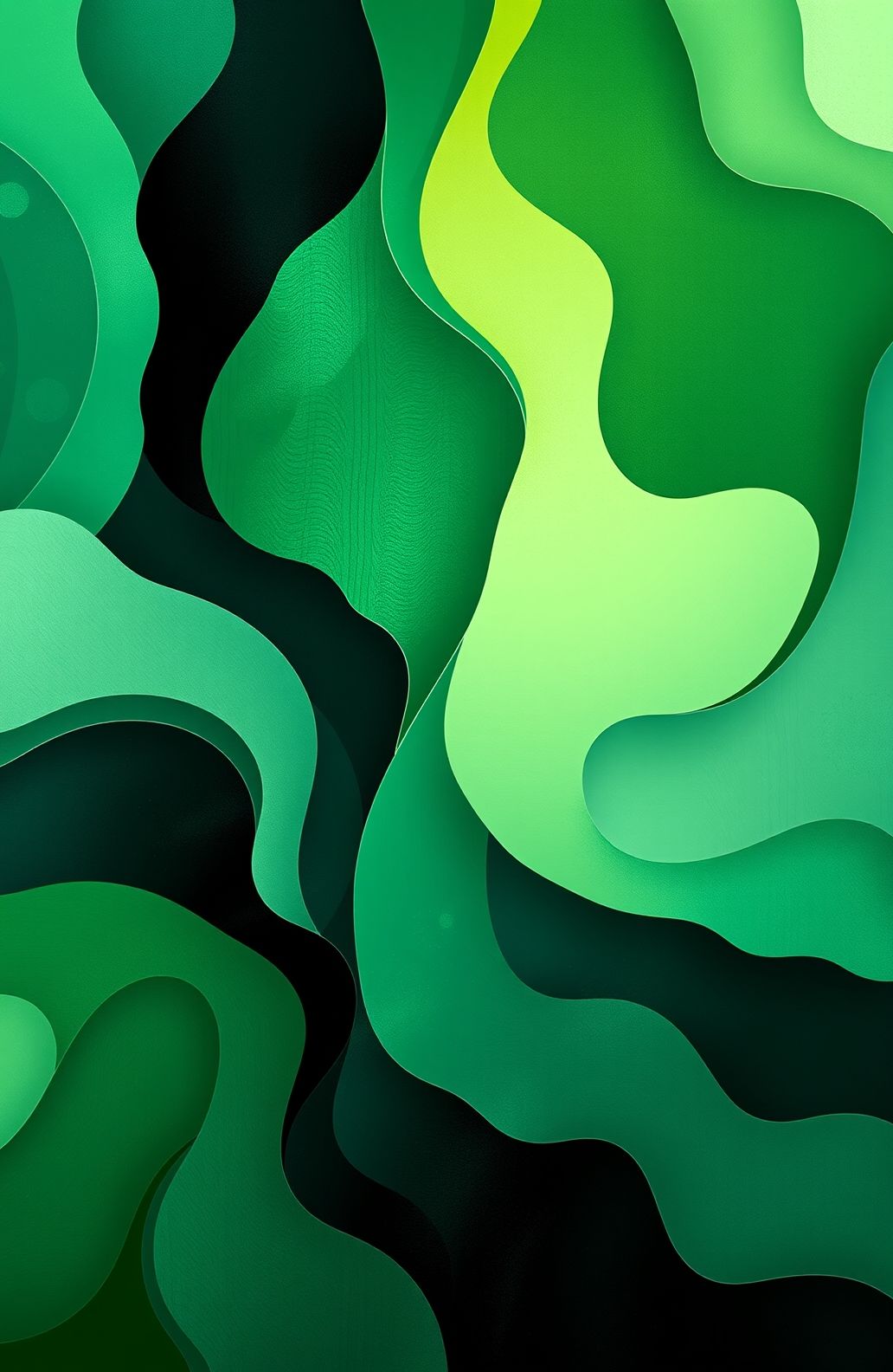 Abstract Green Wallpaper