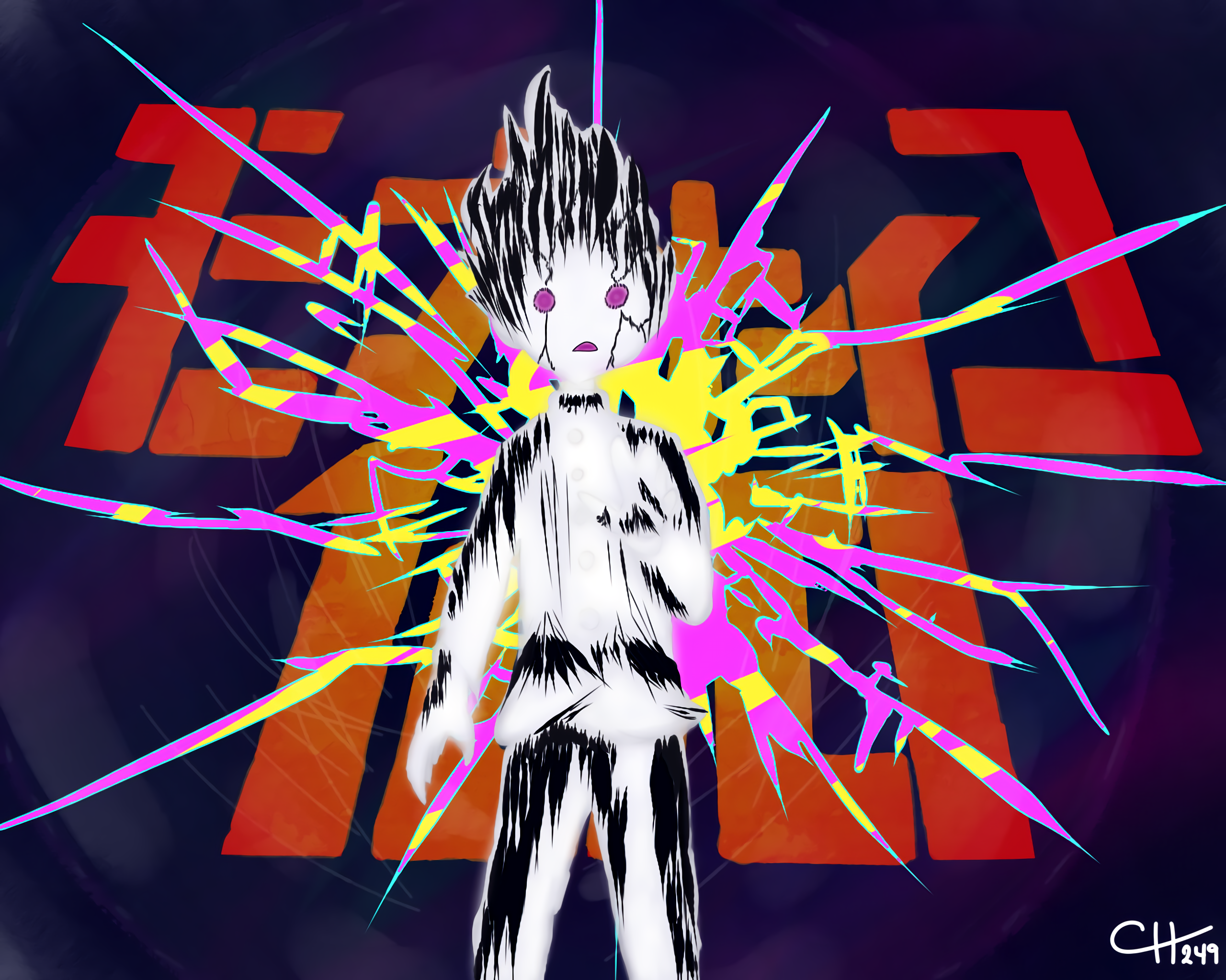 Mob Psycho HD Wallpaper Background Image
