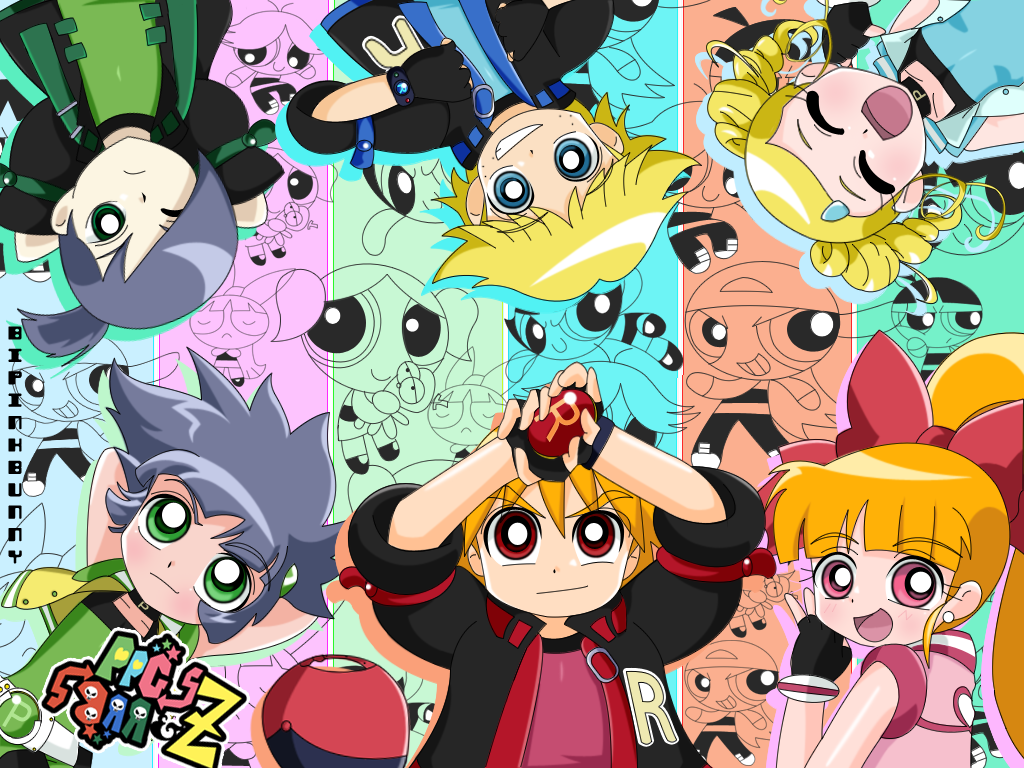 Powerpuff Love Ppgz And Rrb Wallpaper