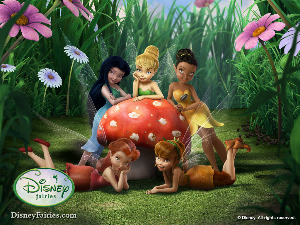 Tinkerbell And Friends Wallpaper