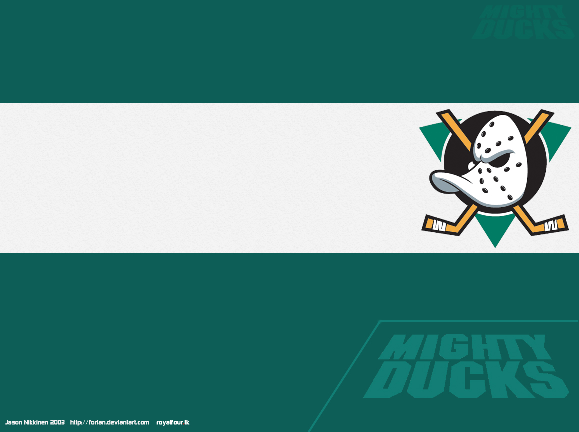 Mighty Ducks Of Anaheim By Forlan