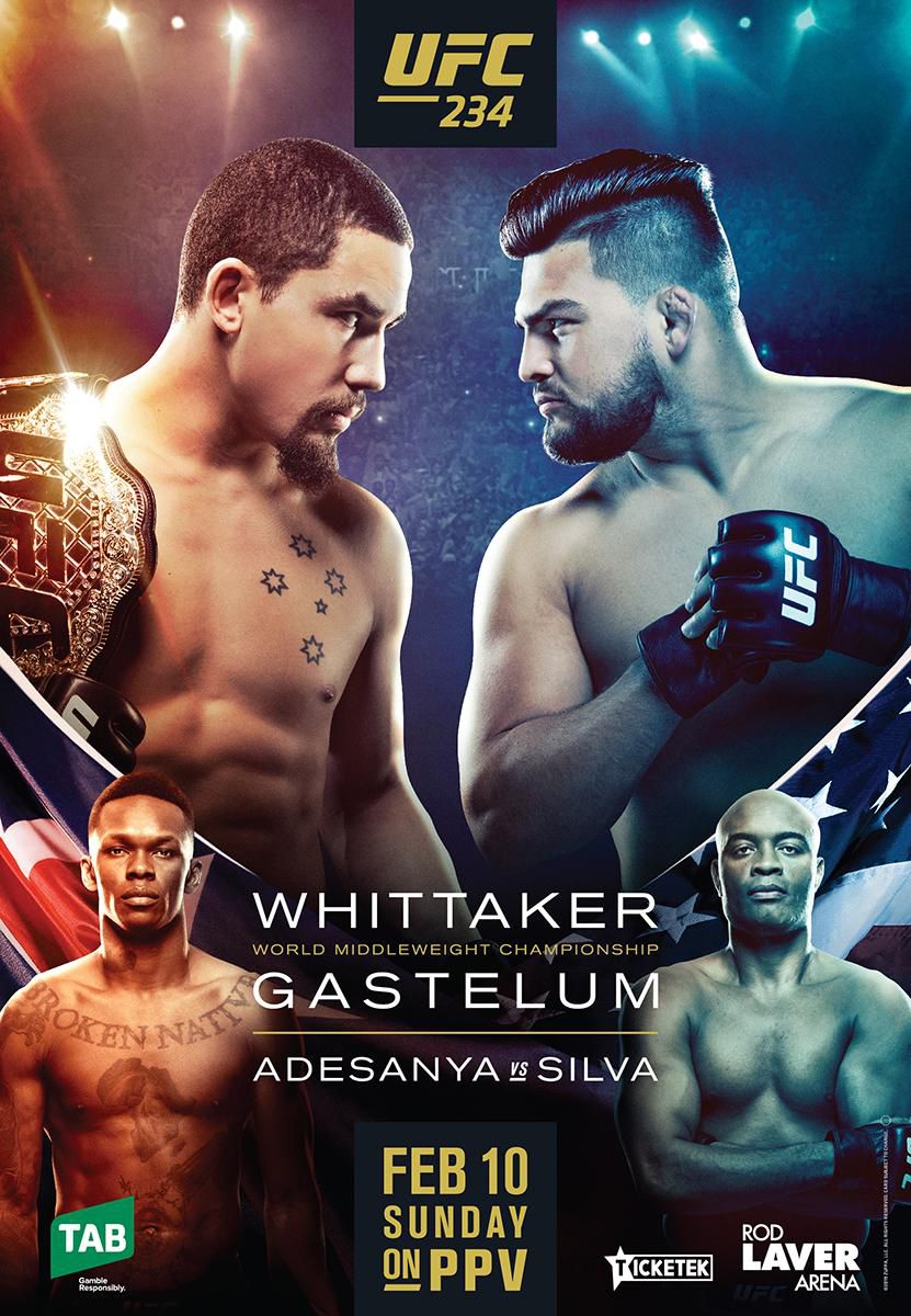 Pic Ufc Poster Drops For Whittaker Vs Gastelum Mmamania