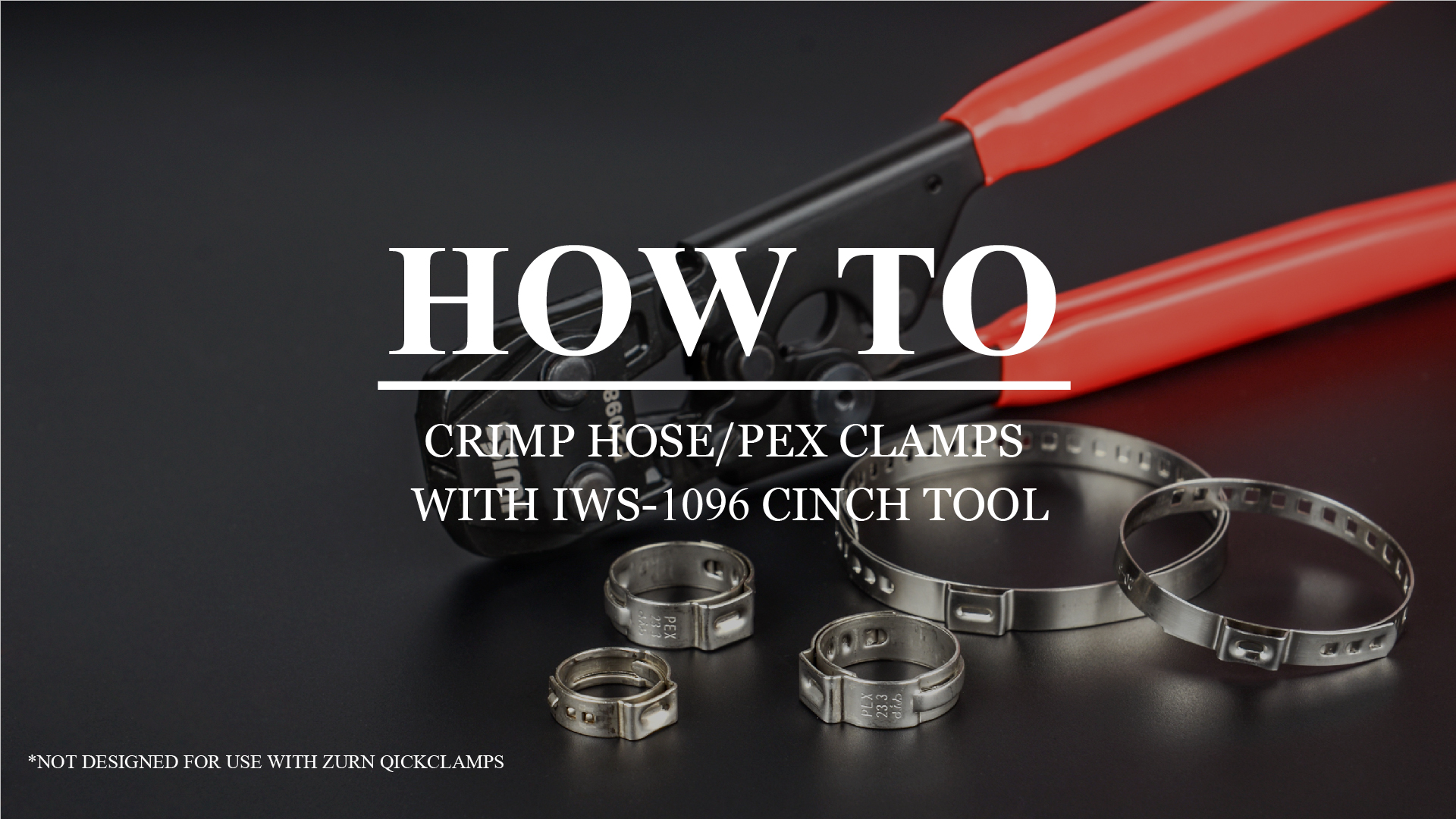 🔥 Free download IWISS IWS HOSE CLAMP PEX CLAMP CINCH TOOL [1920x1080