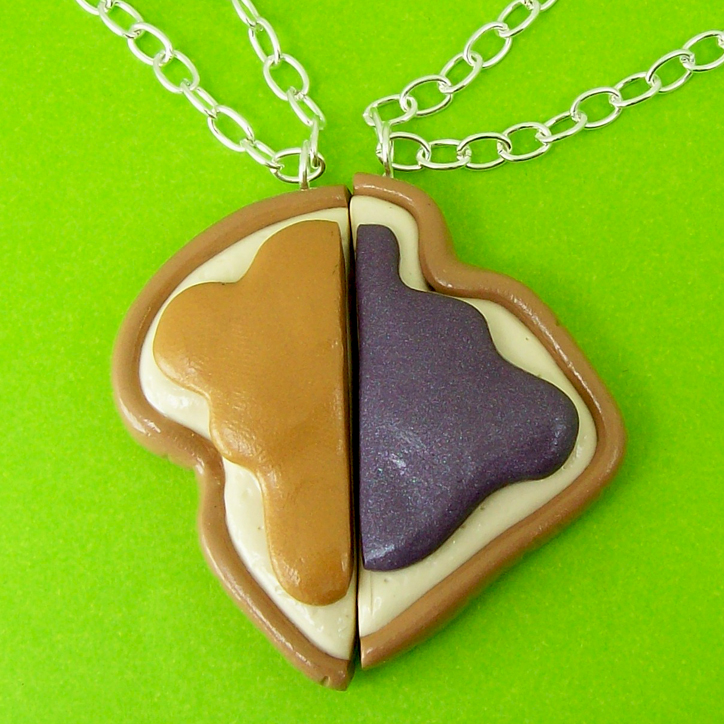 Peanut Butter Jelly Necklaces By Beatblack