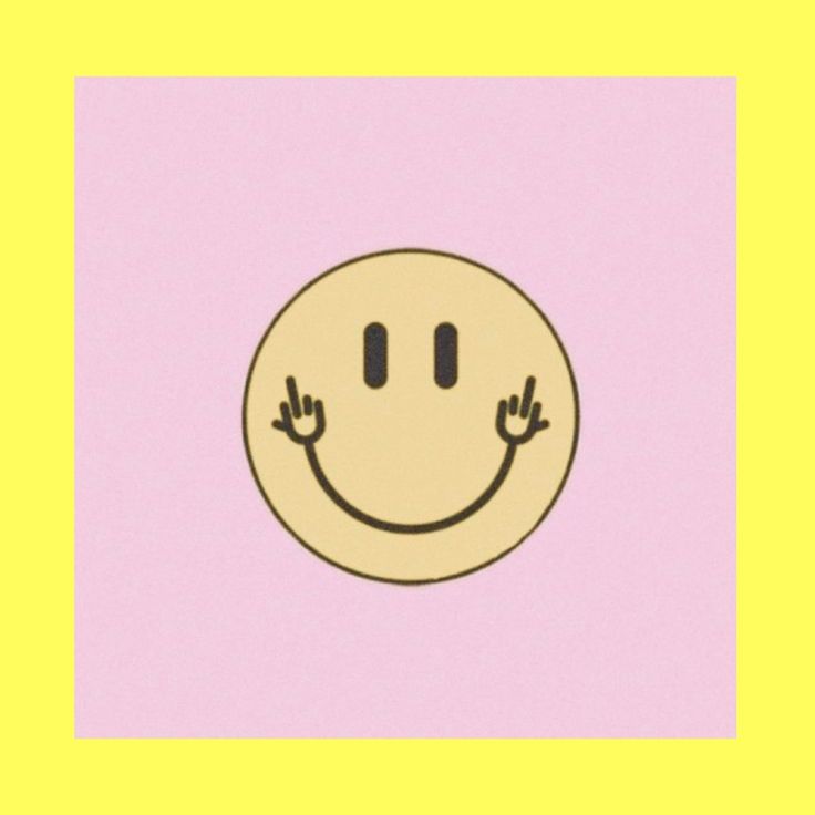 Smiley Face Yellow iPhone Wallpaper