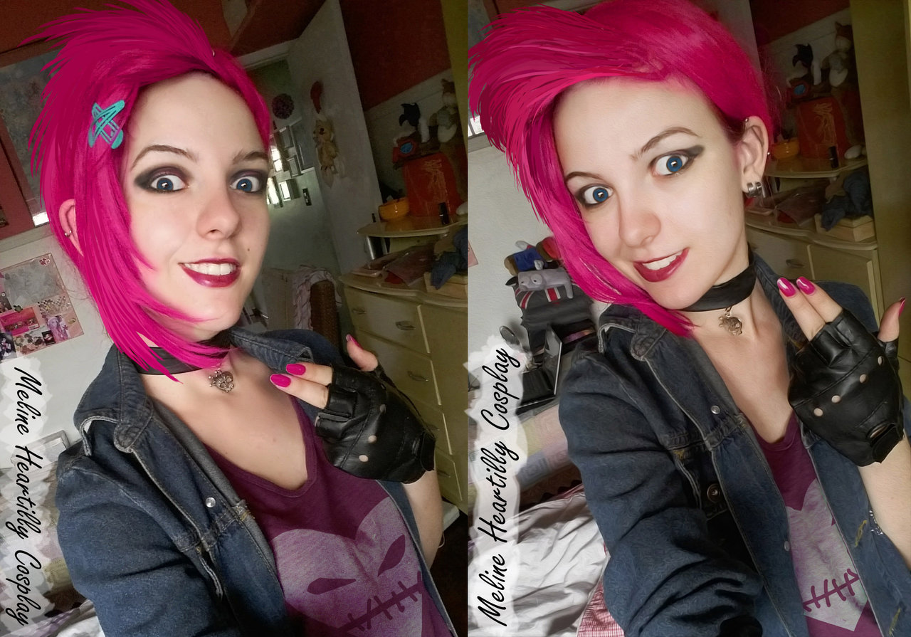 League of Legends cosplay   Slayer jinx by HeartillyMel on