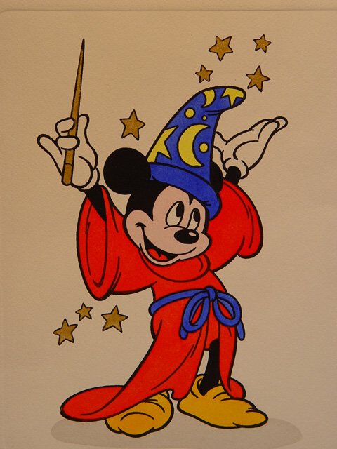 Pin Mickey Mouse Fantasia Wallpaper