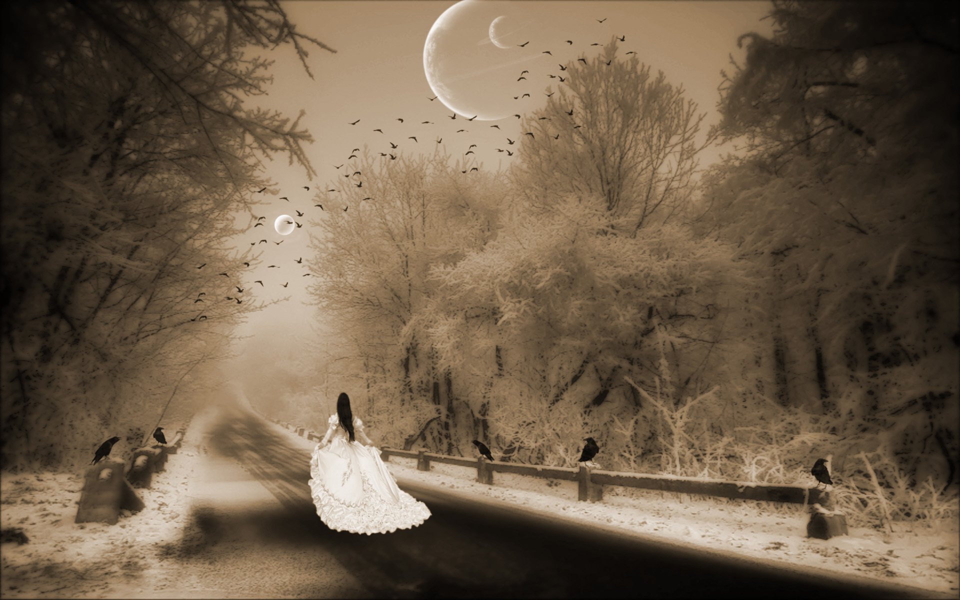 Alone Sad Wallpaper Girl