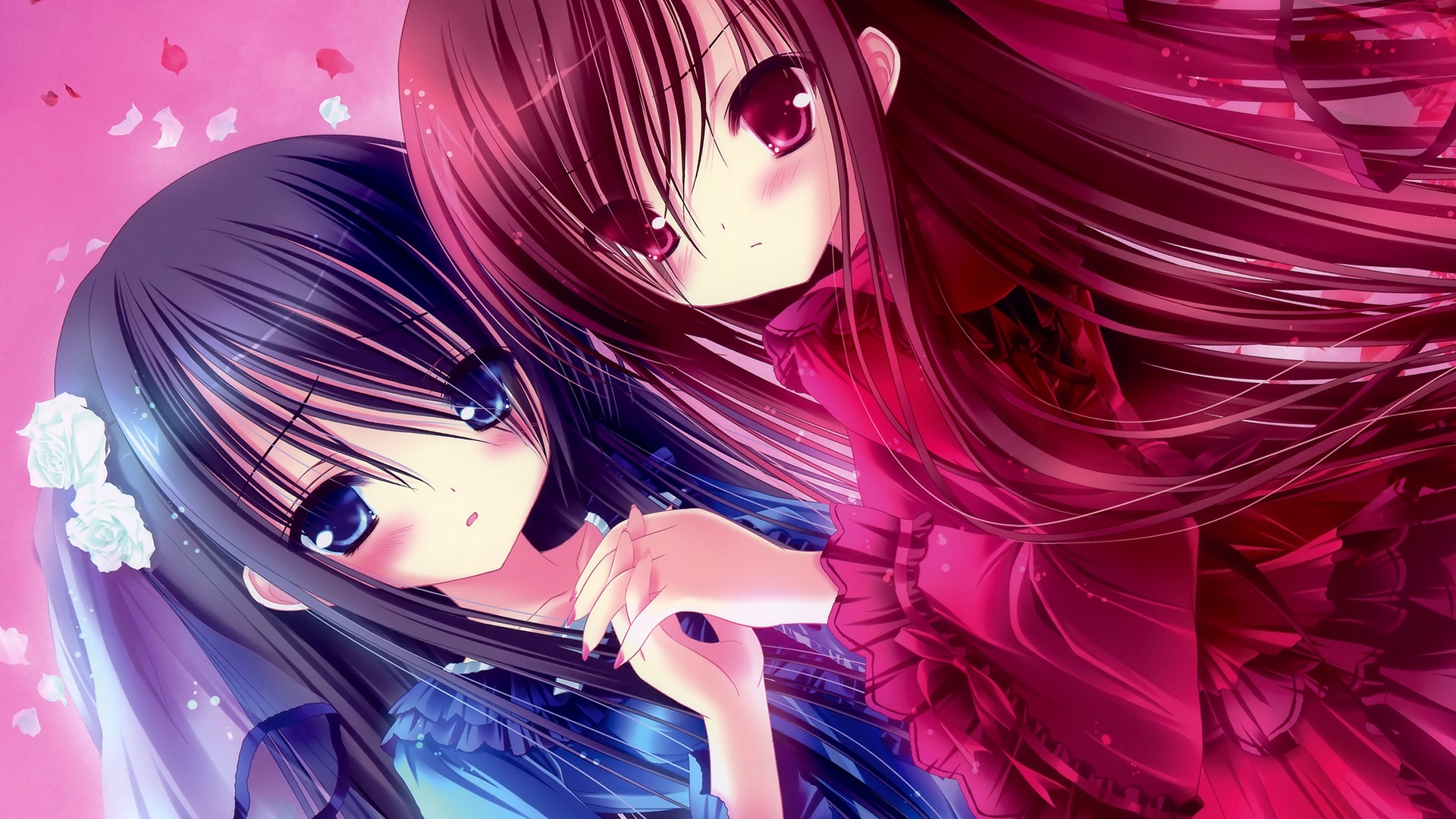 Cute Anime Girls HD Wallpaper - WallpaperSafari