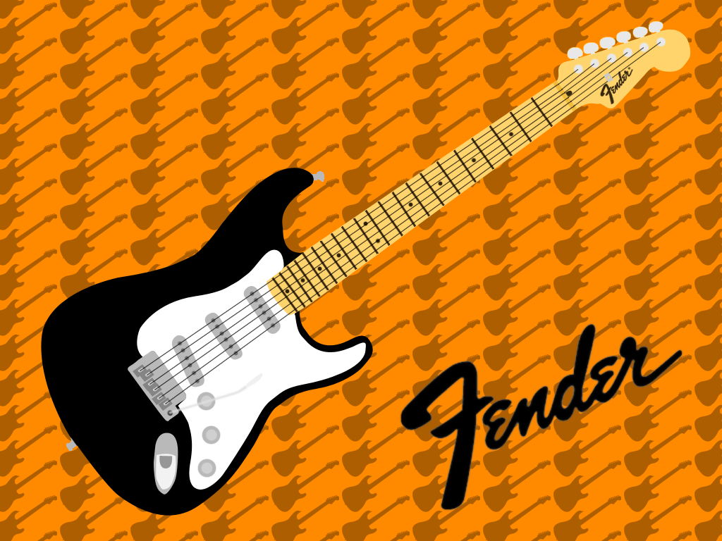 Fender Logo Wallpaper Guitar For
