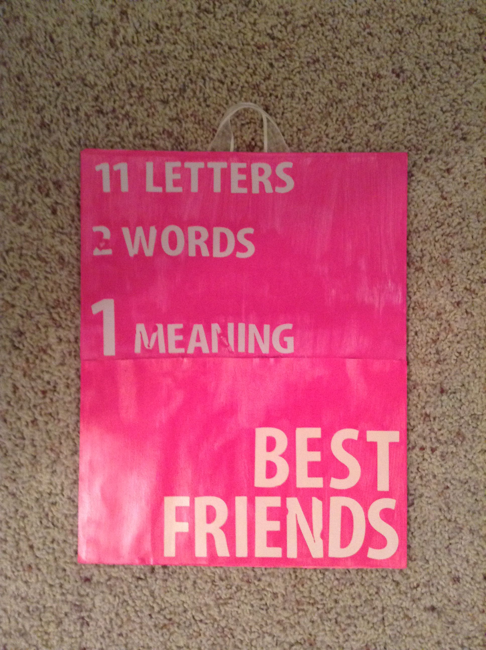 S Painting For Best Friend Add Lace On Background Crafts