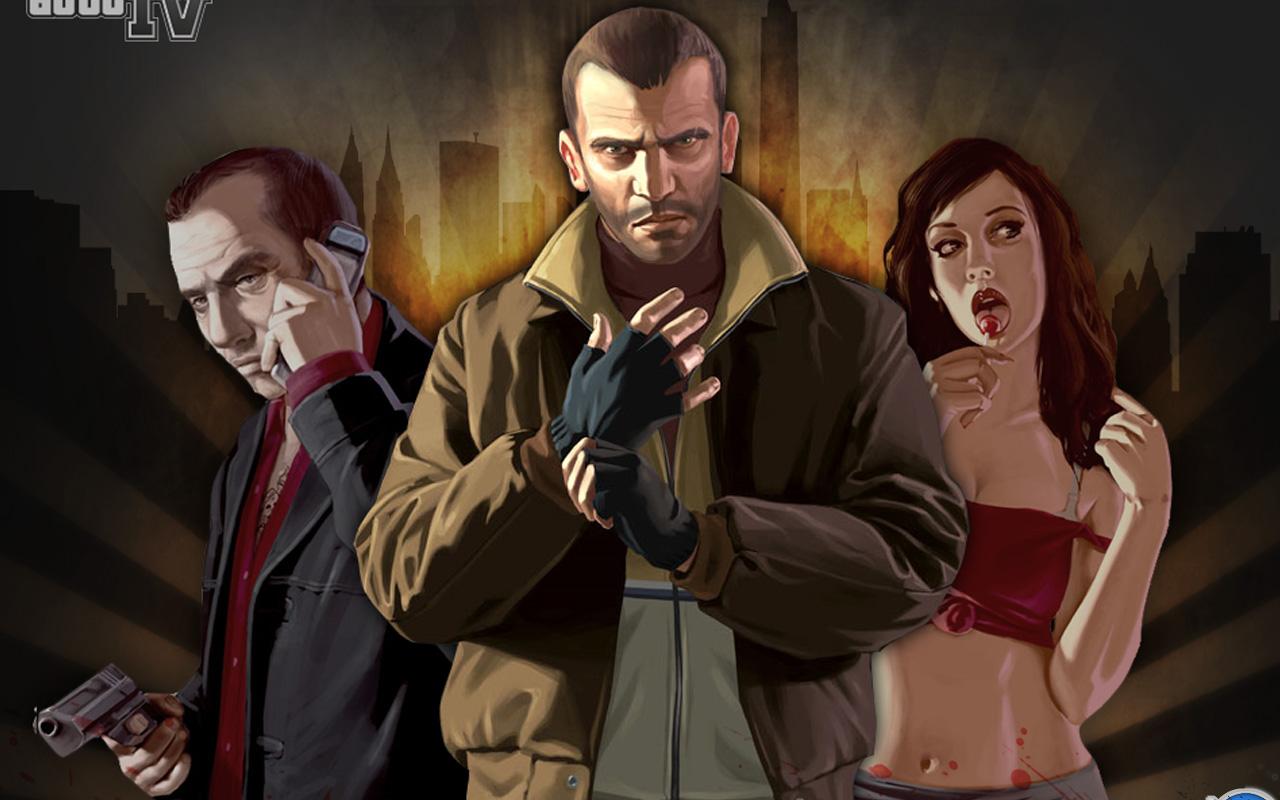Video Games Grand Theft Auto Niko Bellic Oasq