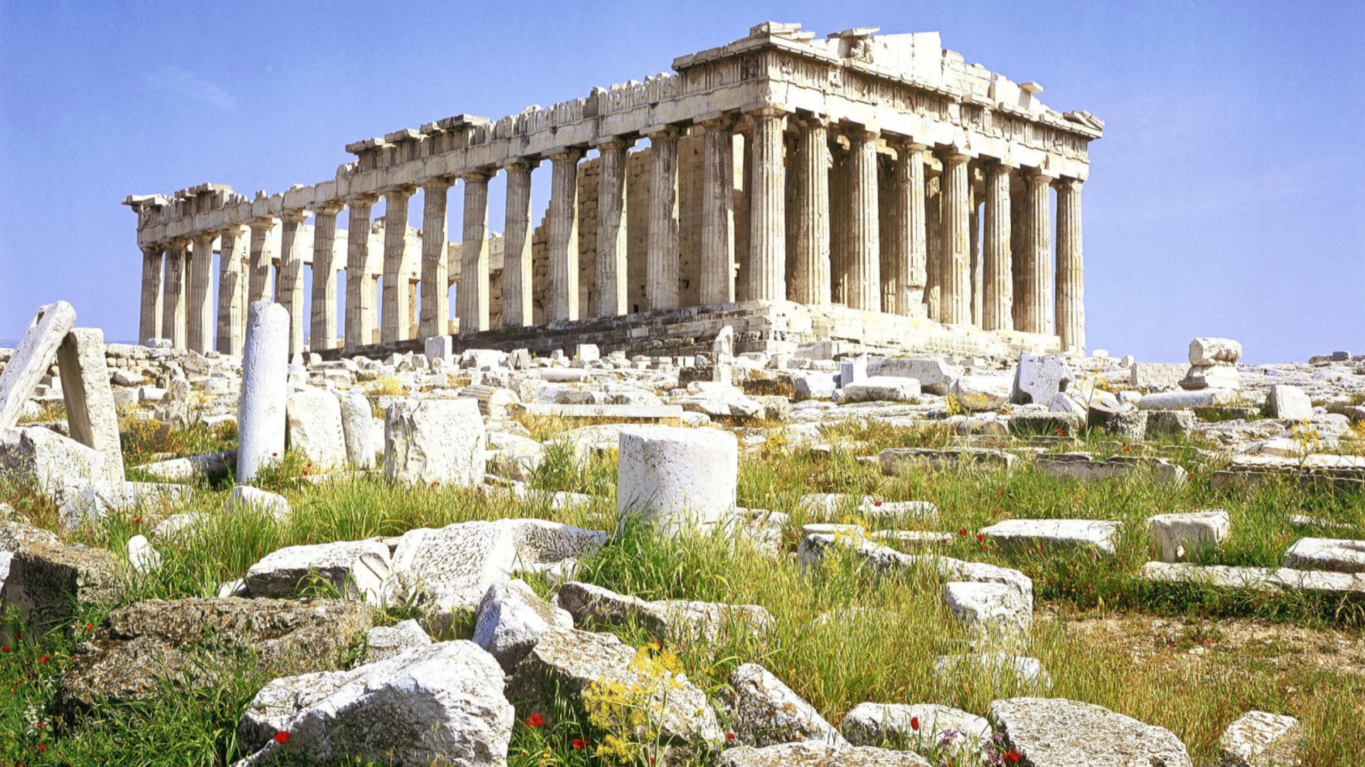 Athens Greece Wallpaper1920x1080 Wallpaper Screensaver