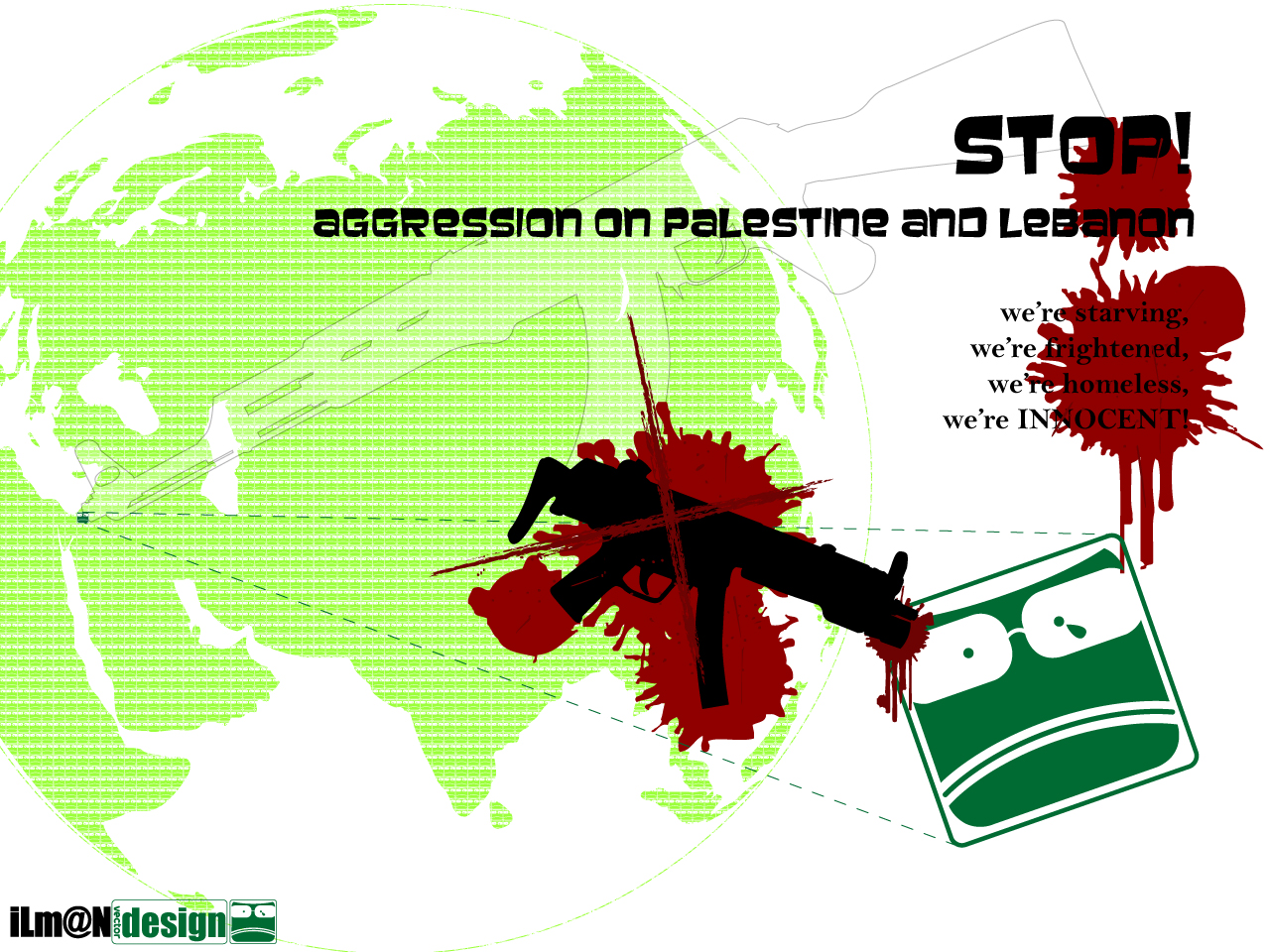 Save Palestine And Lebanon By Ilman05