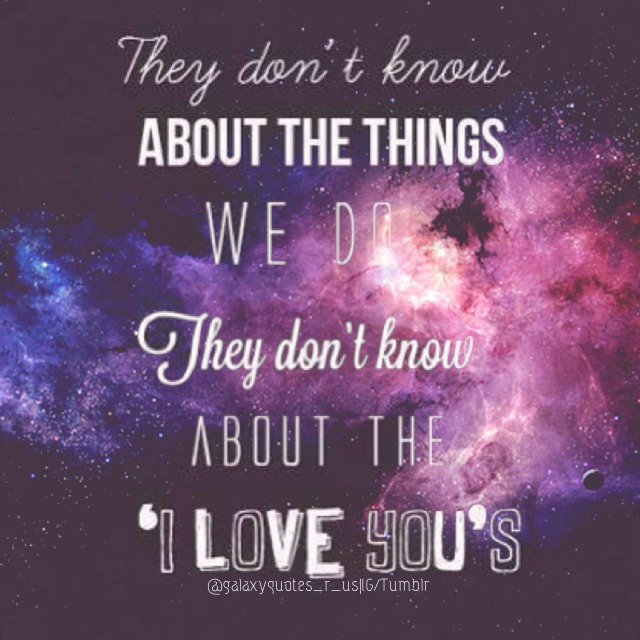 Free download one direction 1d galaxy lyrics music typography galaxy quotes  galaxy [640x640] for your Desktop, Mobile & Tablet | Explore 48+ Cute  Galaxy Wallpaper Tumblr | Cute Wallpapers Tumblr, Cute Mustache