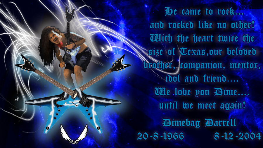 Dimebag Darrell Memorial From Hell By Pierpo92
