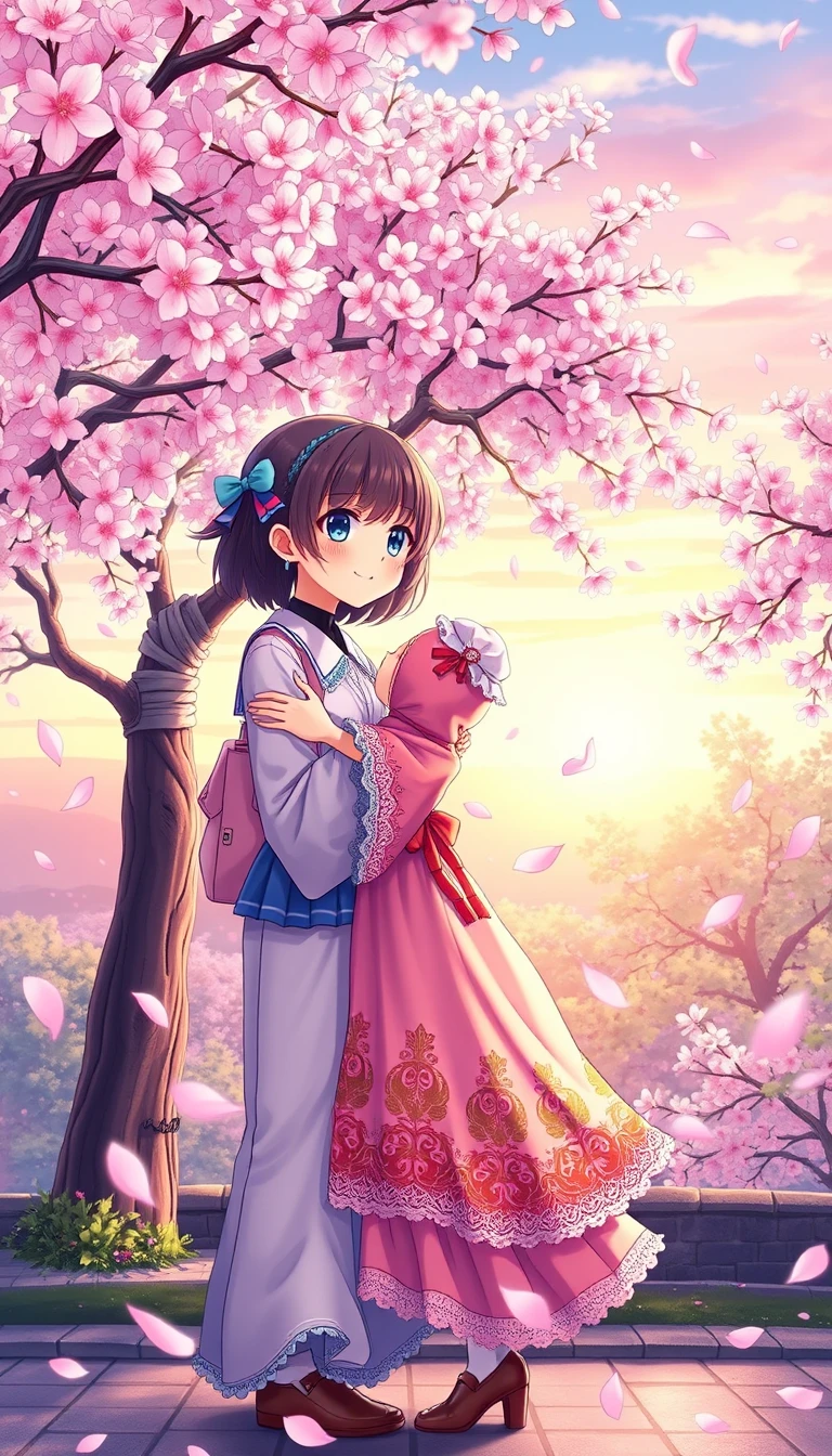 Anime Couple Mobile Wallpaper