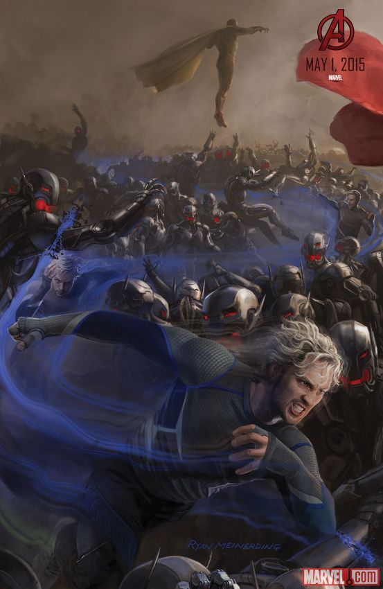 Quicksilver Concept Art From Marvel S Avengers Age Of Ultron By Ryan