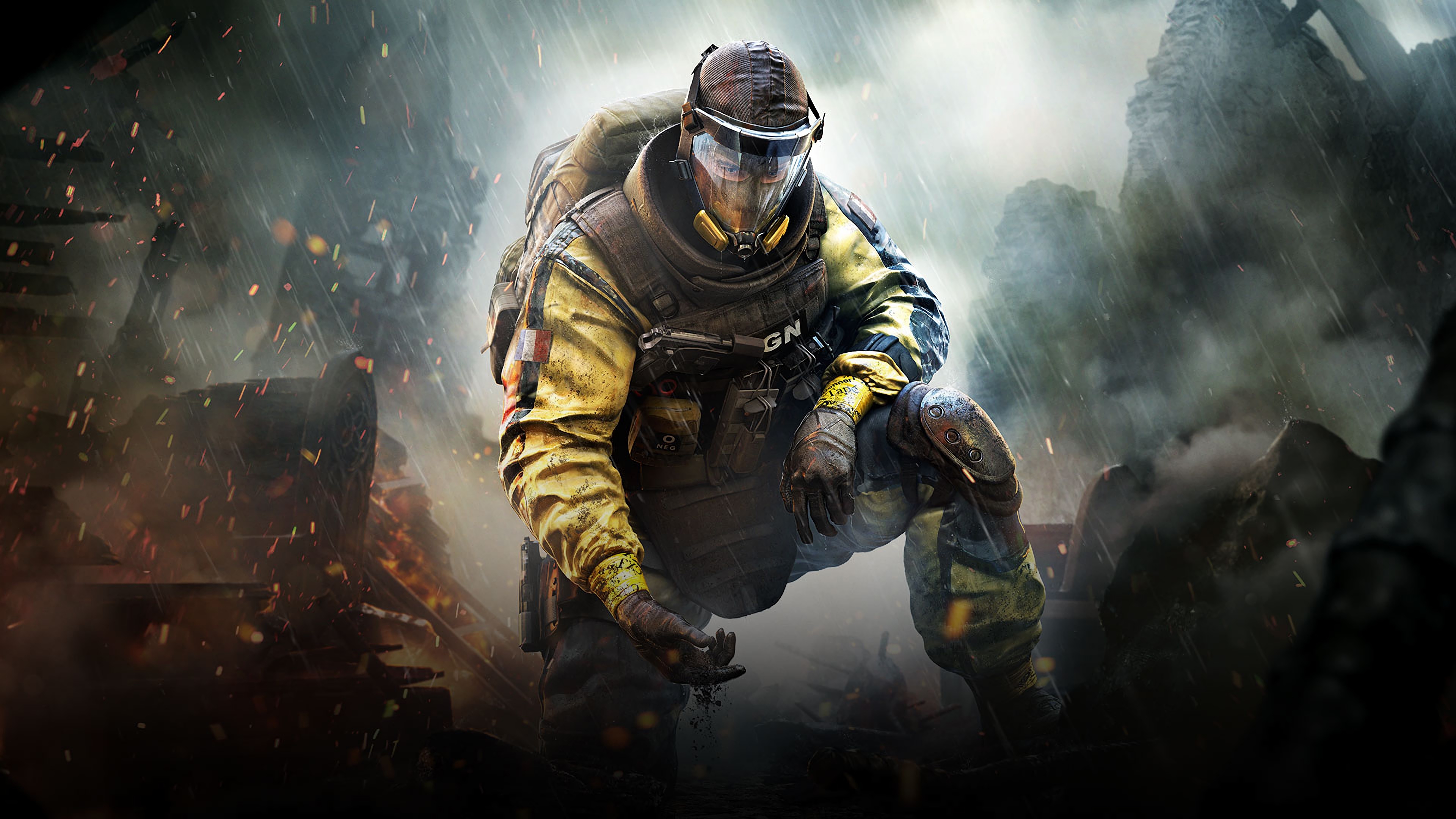 4k Tom Cys Rainbow Six Siege Game Wallpaper HD Games Image