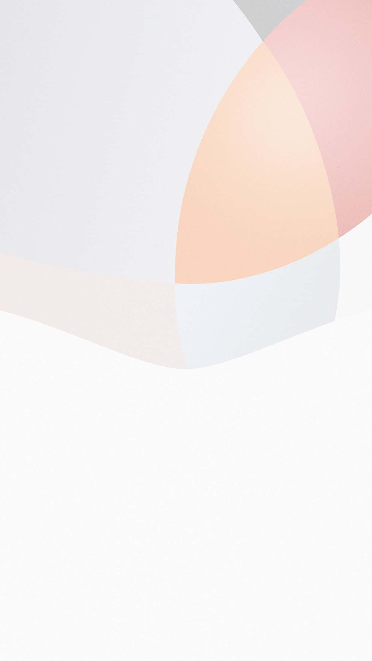 iPhone White Abstract Colors Wallpaper