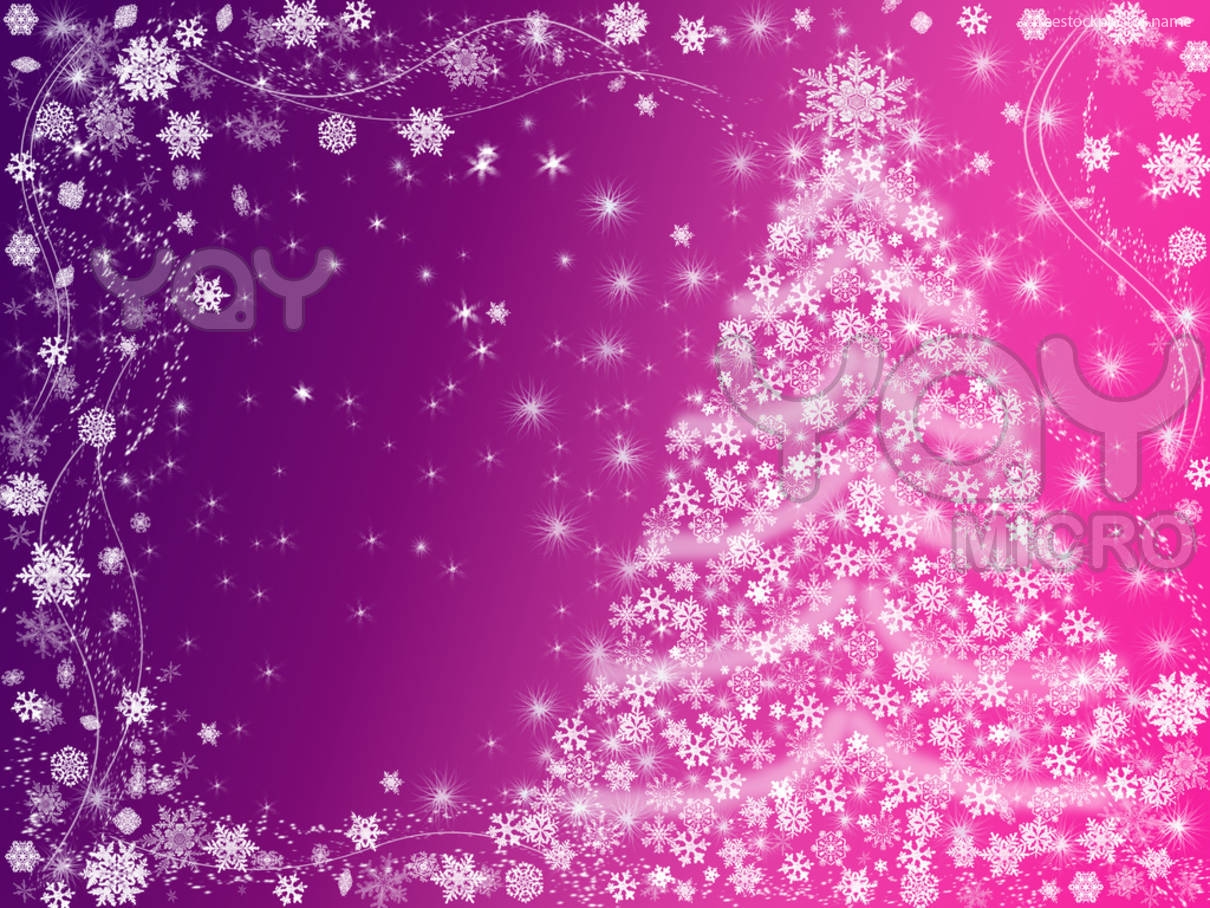 Pink Christmas Wallpaper - WallpaperSafari