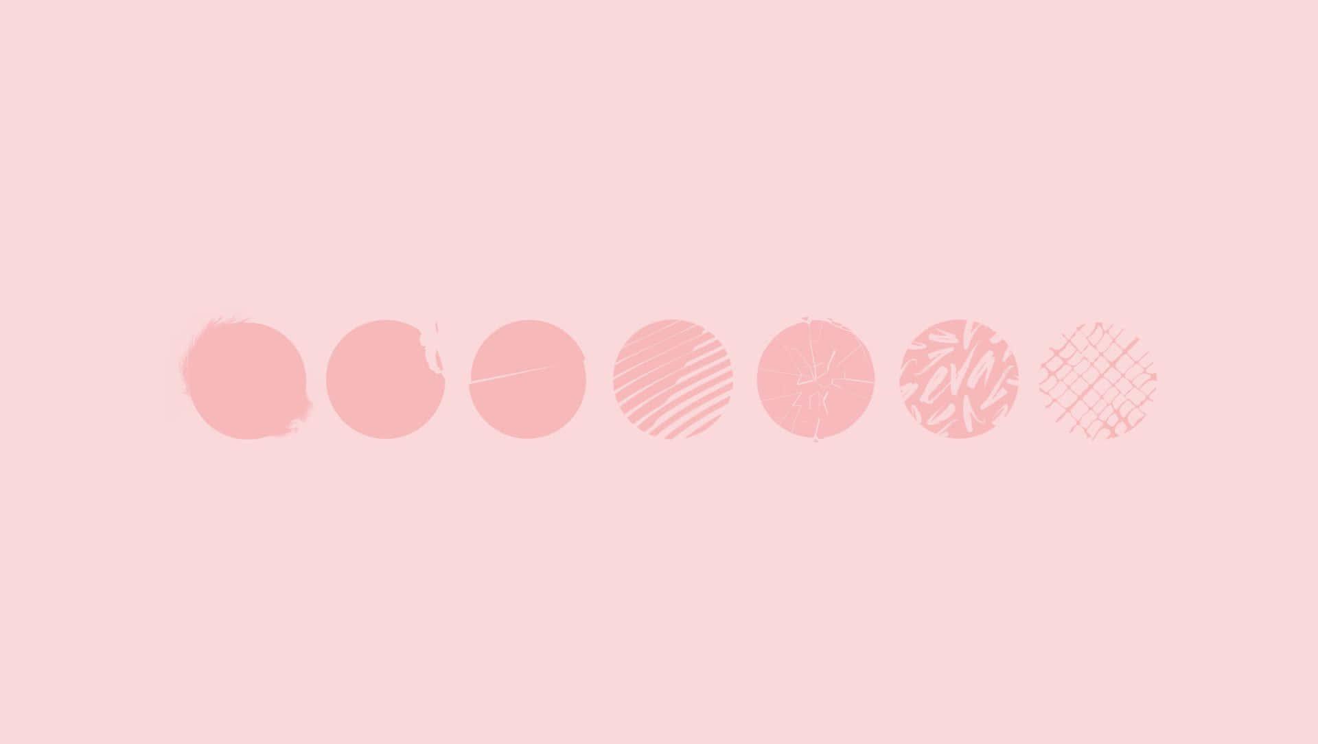 Kawaii Pink Aesthetic Desktop Wallpaper