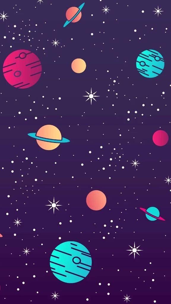 Aesthetic Galaxy Wallpaper Imagem De Fundo Para iPhone Papel