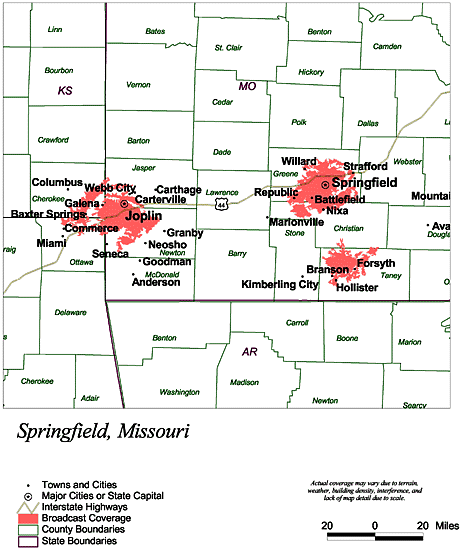 Map Mo Springfield Missouri Pc Android iPhone And iPad Wallpaper