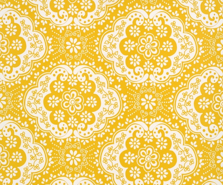 Yellow Wallpaper Designs Dentelle Price