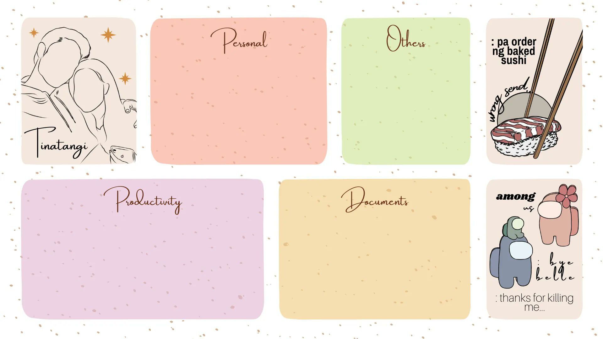 Donbelle Desktop Organizer Wallpaper