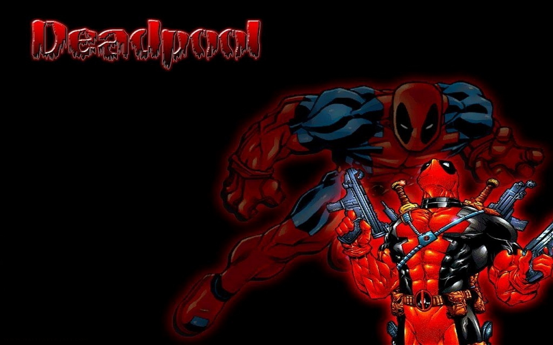 Marvel Comics Wallpapers Widescreen Desktop Backgrounds Deadpool 1920x1200
