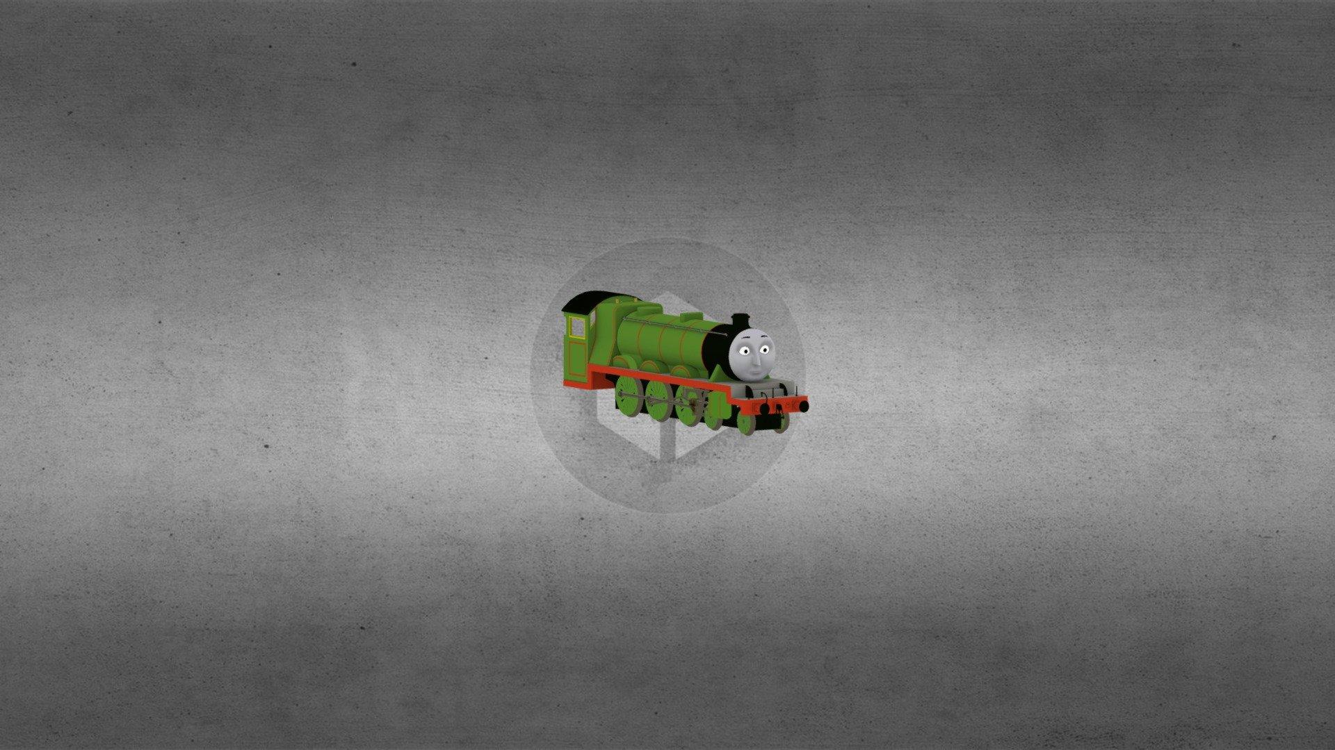 Henry The Green Engine 3d Model By Real Roxy
