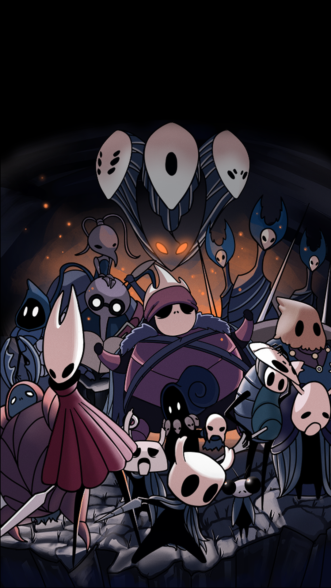 Hollow Knight Cast Iphone Wallpaper Hollowknight