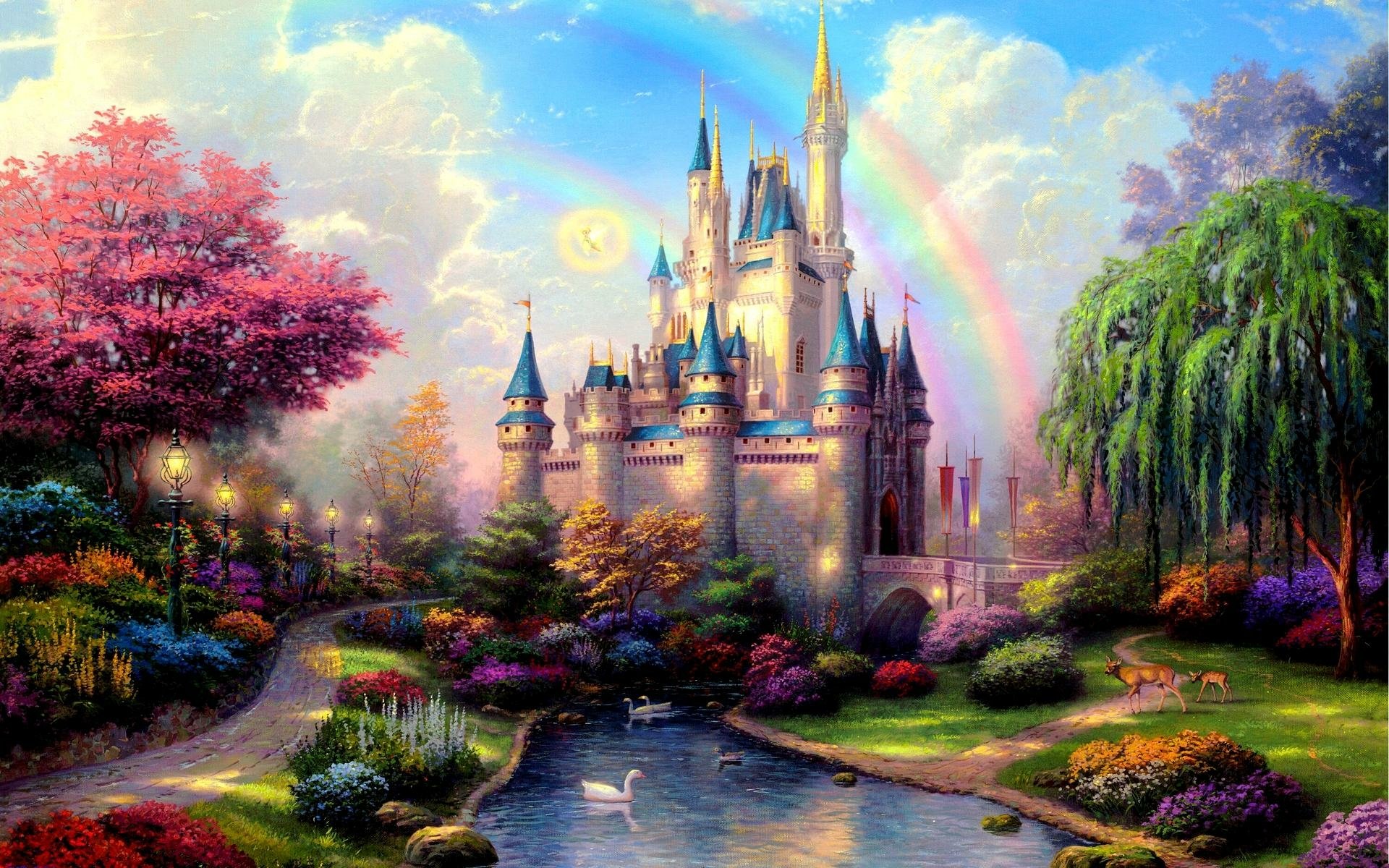 Cinderella Castle HD Wallpaper