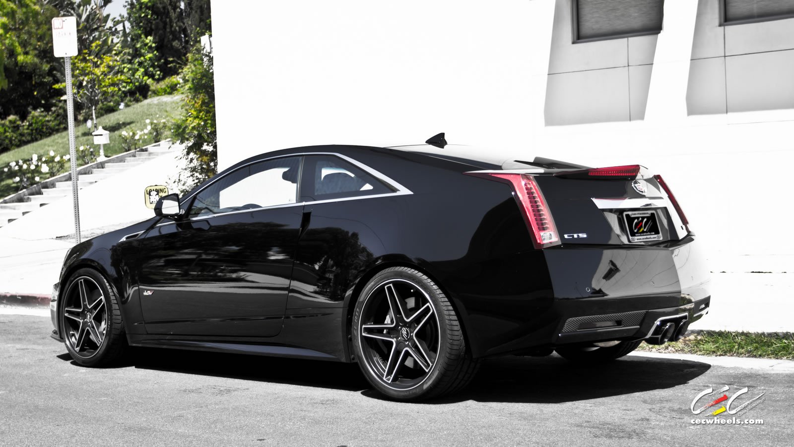 Cars Cec Tuning Wheels Cadillac Cts V Black Wallpaper