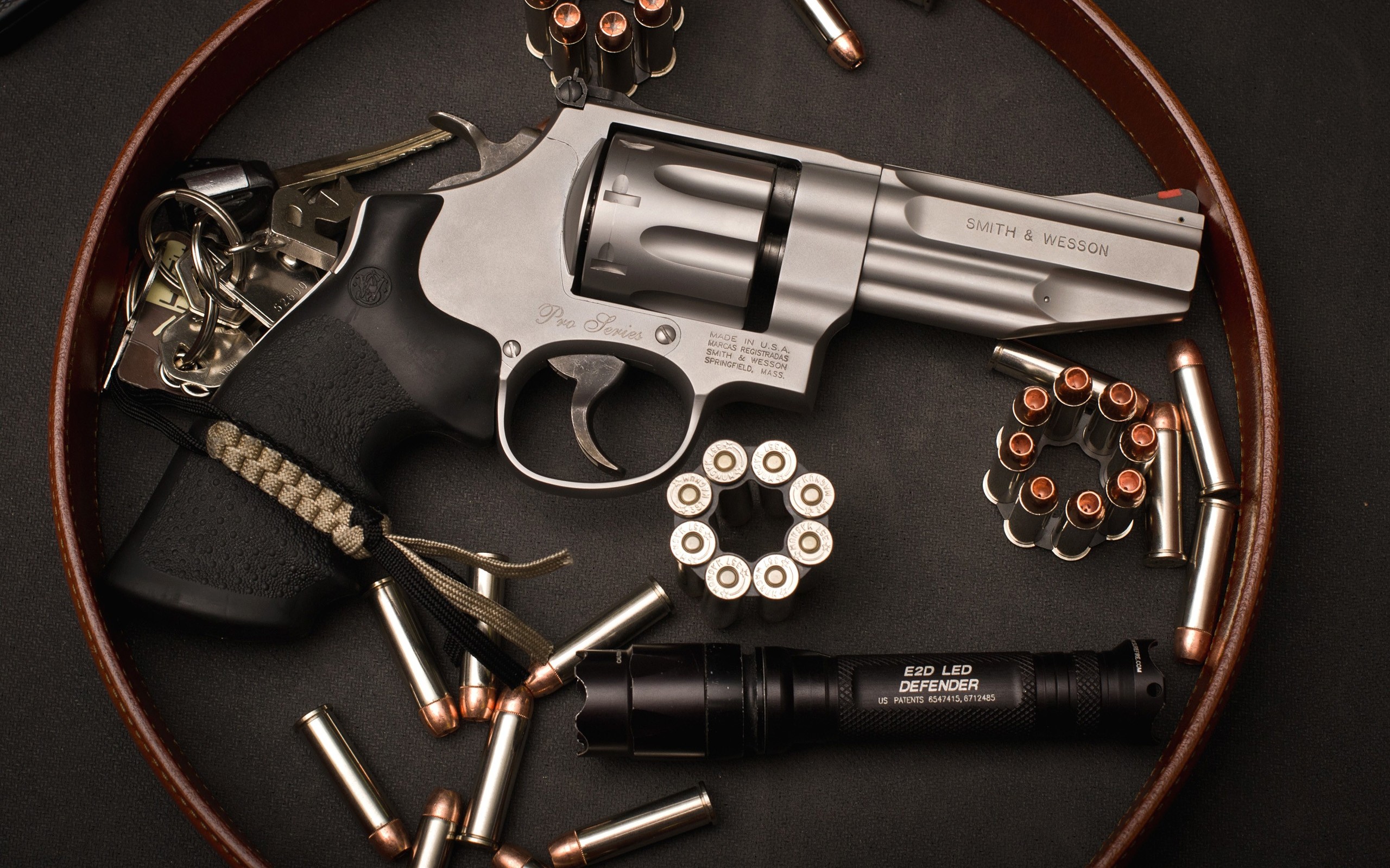 Smith Wesson Revolver Computer Wallpapers Desktop Backgrounds 2560x1600