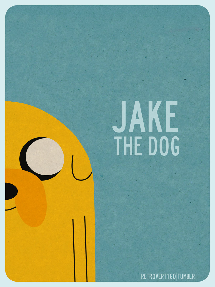 Jake The Dog By Retro Vertigo