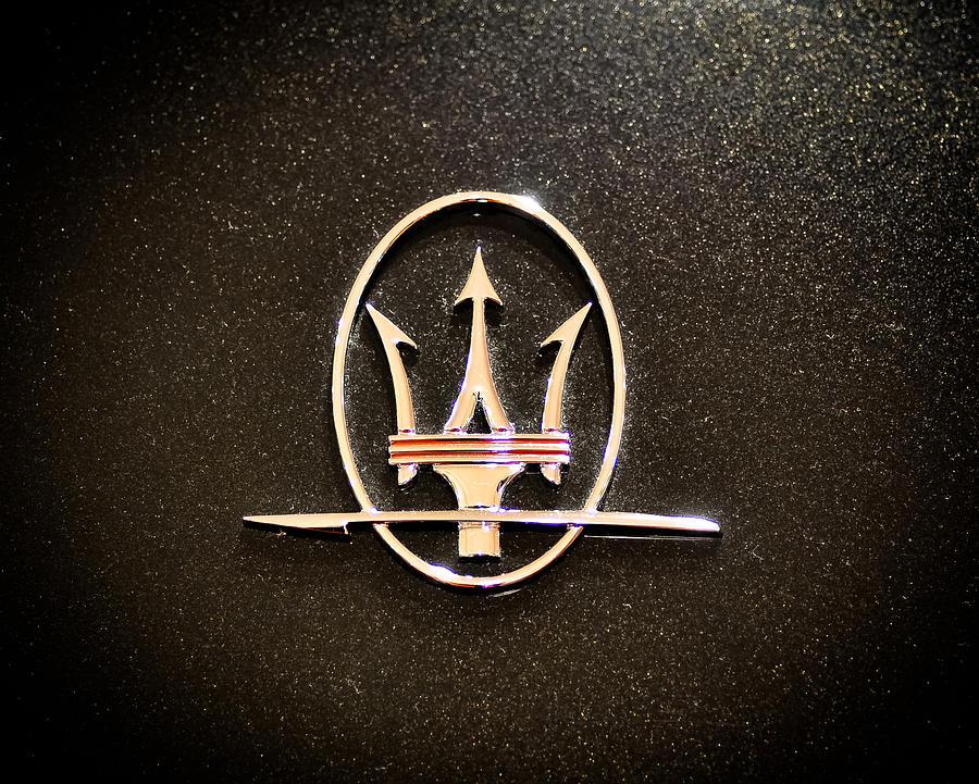 Maserati Logo Photograph By Ronda Broatch Fine Art America