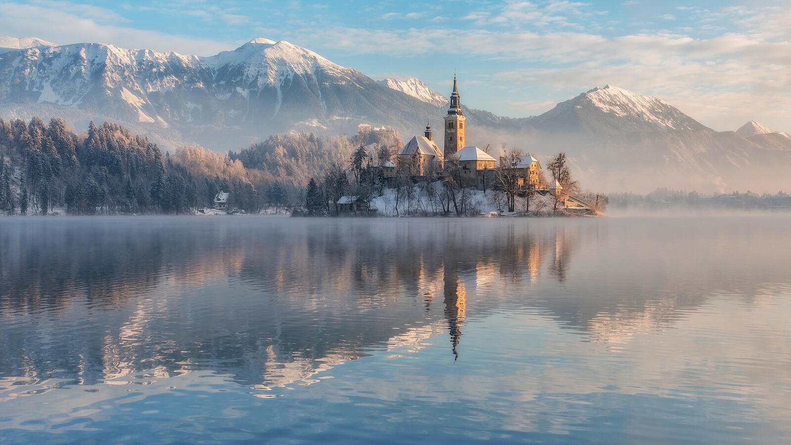 Lake Bled Photo Wallpaper