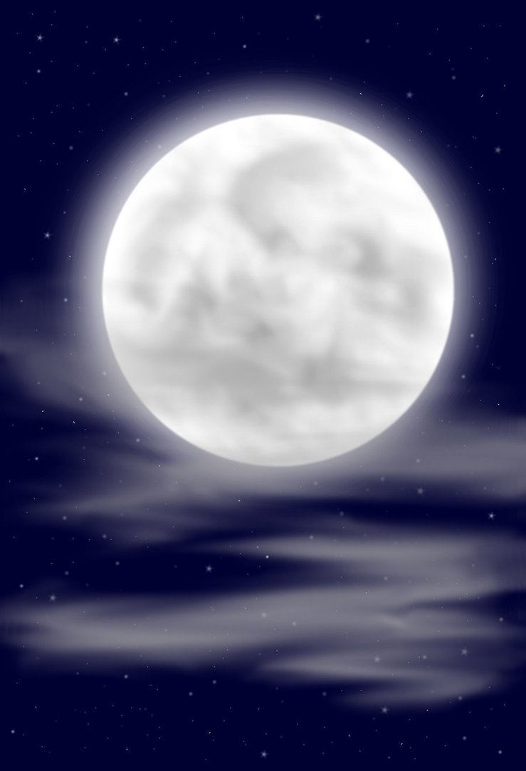 Moon Background By Kate 7htc