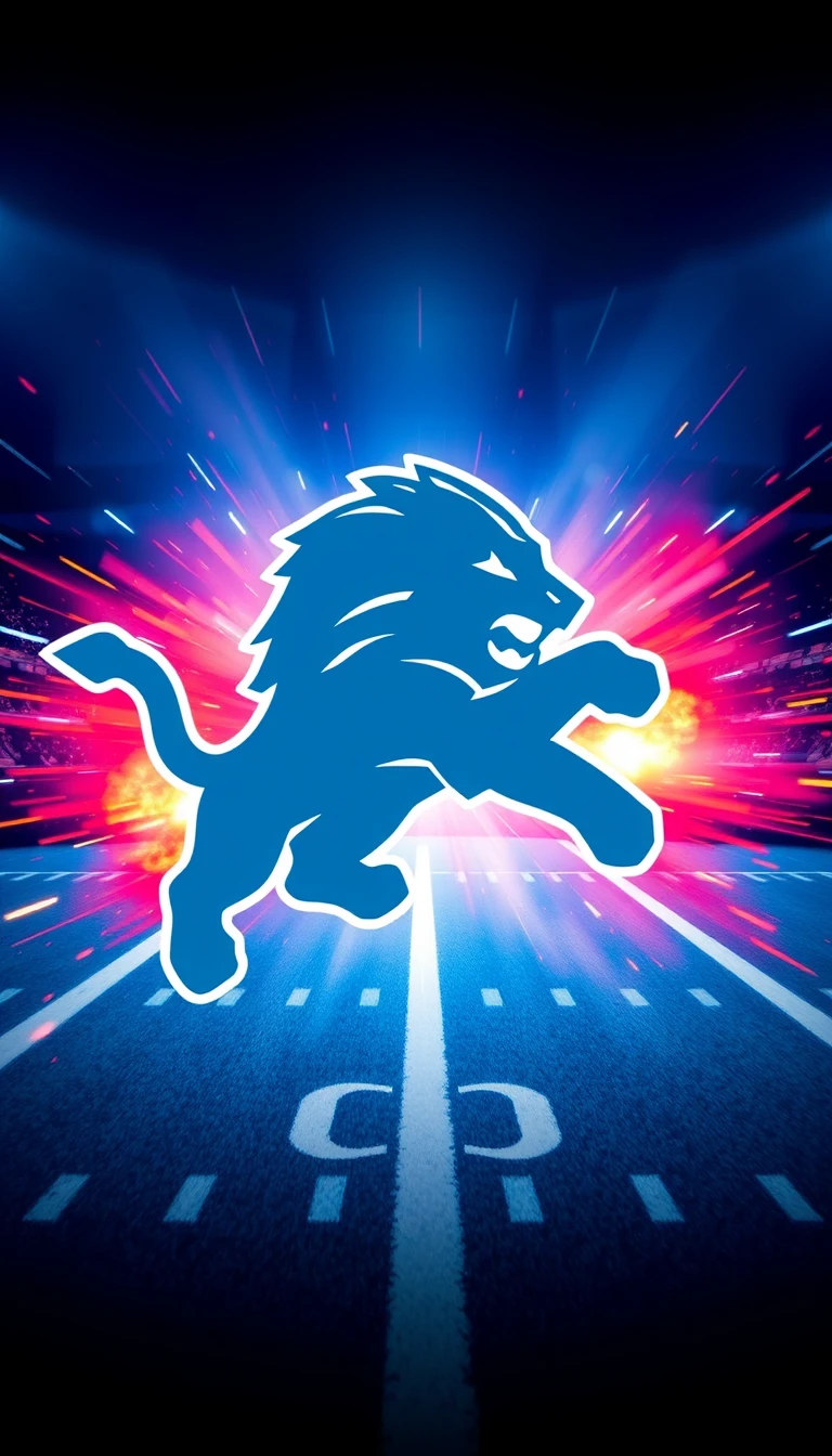 Detroit Lions Phone Wallpaper