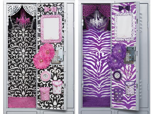 Teen girls can express their personal style at school with decorating